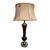 Late Twentieth Century Amber Faux Tortoise Shell Table Lamp For Sale
