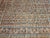 Navy Blue Antique Persian Tabriz Rug, Hand-Knotted Wool, Allover Herati Geometric Pattern, Ivory & Blue, 8x12 For Sale - Image 8 of 12