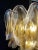 Italian Murano Chandelier Amber Glass – 41 “Swallows” Amber Glass For Sale - Image 11 of 12