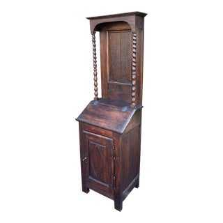 Antique 19th C Spanish Colonial Petit Secretary Desk For Sale