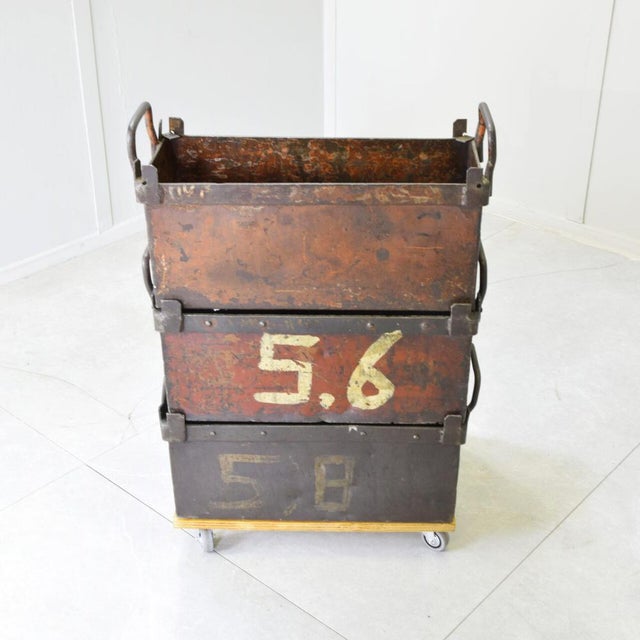 Storage Container from Fiat, 1960s, Set of 5 For Sale - Image 9 of 10