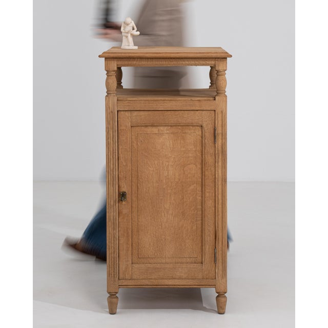 Wood Oak Atelier Cabinet, Antique, France, 19th Century For Sale - Image 7 of 16