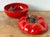 Vintage 1960s Italian Glazed Ceramic Tomato Tureen For Sale - Image 9 of 10