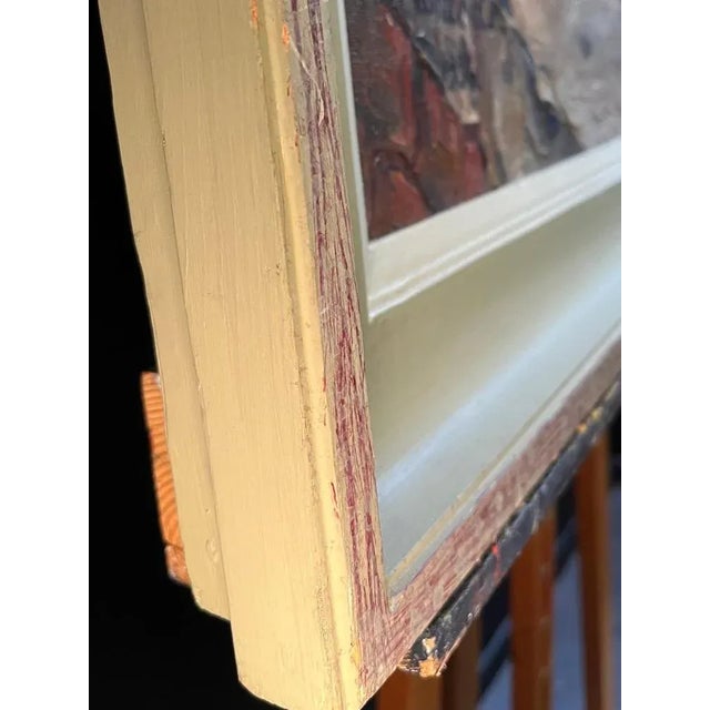 Roger Paul Froidevaux, Back View of Notre-Dame, 1936, Canvas Painting For Sale - Image 10 of 13