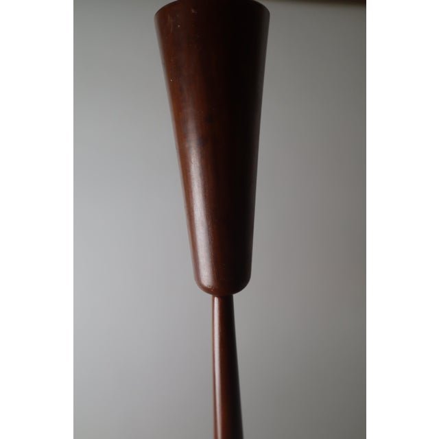 Mid-Century Modern Hanging Lamp with Stained Glass Panels, 1960s For Sale - Image 6 of 17