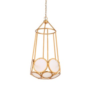 Wildwood Earlom Gold Pendant Light For Sale