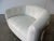 1970s Mid Century Modern Chrome Club Chair in Faux Albino Alligator Hide For Sale - Image 5 of 10