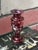 Ruby Red Crystal Vase For Sale - Image 4 of 8