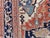Antique Persian Serapi Carpet Handmade Oriental Rug Light Blue, Ivory, Rusty Red For Sale - Image 4 of 12
