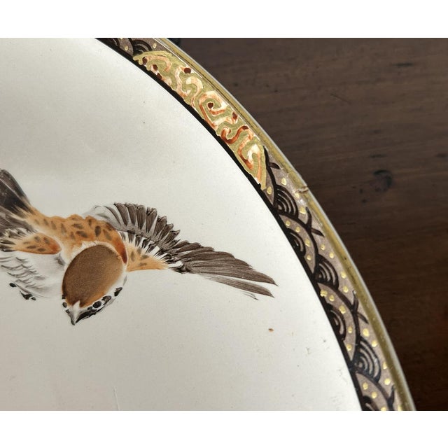 1920s Satsuma Ceramic Plate, Japan, 1920s For Sale - Image 5 of 9