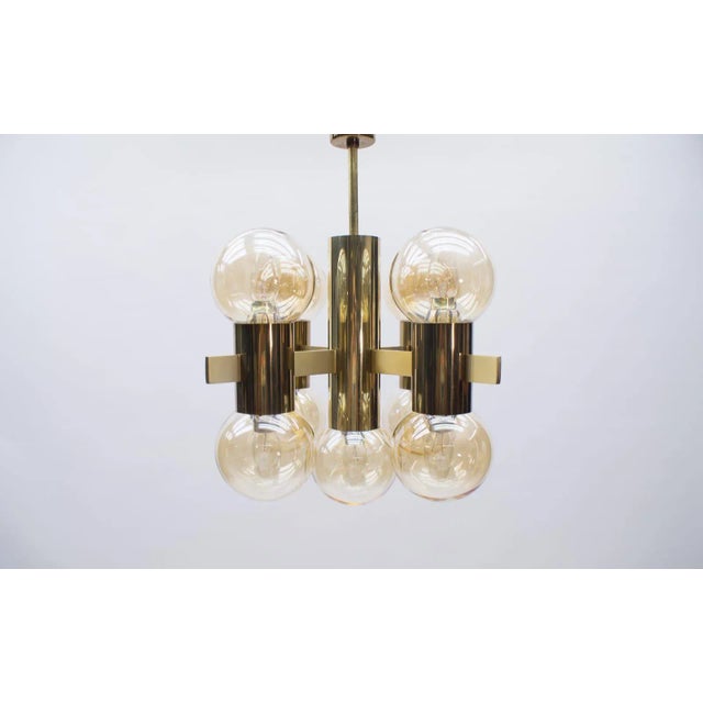 Large Sputnik Ceiling Lamp from Hans-Agne Jakobsson AB Markaryd, 1960s For Sale - Image 11 of 11