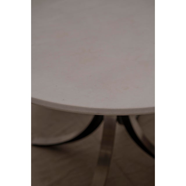 Silver Vintage T69 Dining Table by Osvaldo Borsani for Tecno, 1970s For Sale - Image 8 of 13