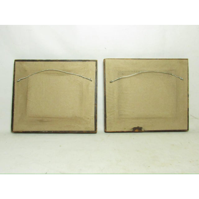 Pair of Antique English Framed Moth Paintings For Sale - Image 16 of 18