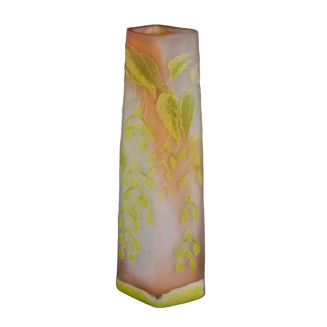 Art Nouveau French Vase by Emile Gallé, 1900s For Sale - Image 3 of 7