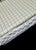 Vintage Huge Braided Off White Wicker Upholstered Yellow Blue Plaid Regency Bench For Sale - Image 9 of 10