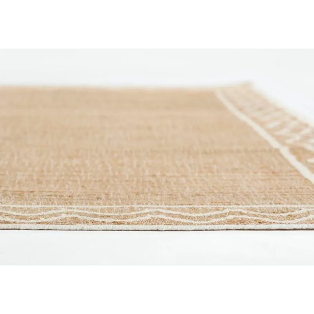 2020s Erin Gates by Momeni Orchard Ripple Natural Hand Woven Wool and Jute Area Rug 10' X 14' For Sale - Image 5 of 10
