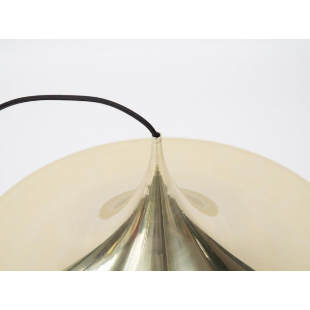 Vintage Semi Pendant Lamp by Bonderup and Thorup for Fog & Mørup, 1968 For Sale - Image 5 of 13