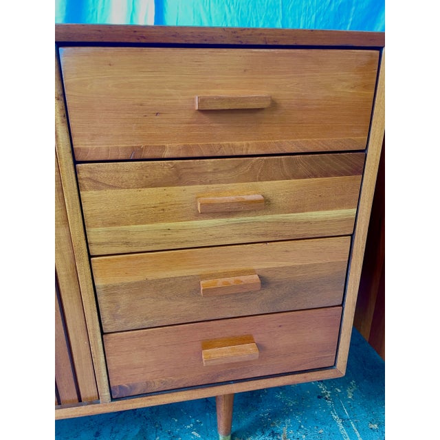 Wood 1960s Pair of Credenzas by Micheal Van Beuren For Sale - Image 7 of 12