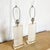 Mid 20th Century Art Deco Rectangular Lucite Table Lamps - A Pair For Sale - Image 5 of 10