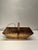 Mid 20th Century English Wooden Gathering Basket With Wooden Handle - #362 For Sale - Image 5 of 7