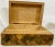 Wood Small Vintage Hand-Crafted Wooden Box Adorned With a Pair of Scotties and Intricate Parquet Patterns From England - Circa 1940’s For Sale - Image 7 of 10