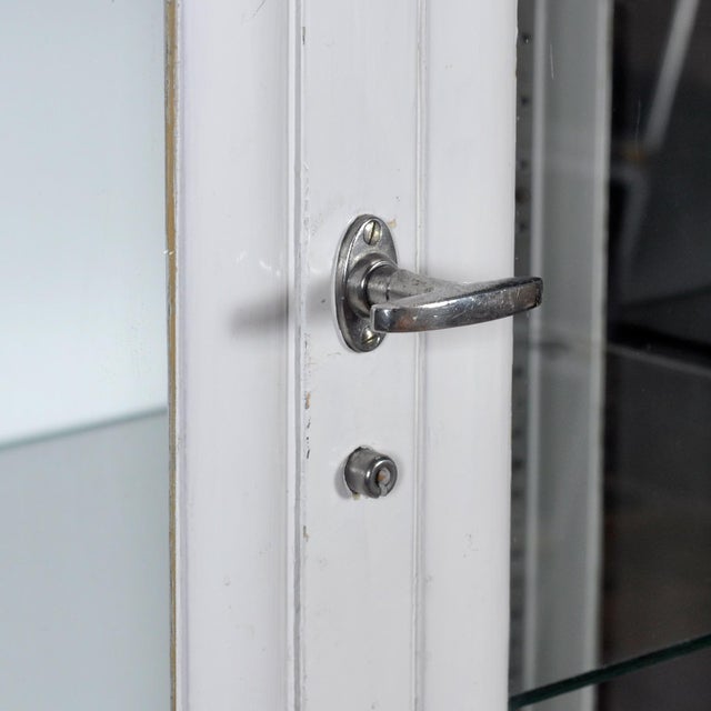 Vintage Iron Medical Cabinet, 1930s For Sale - Image 6 of 13