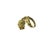 Mid 20th Century 14 Karat Yellow Gold Dragon Ring Size 6 For Sale - Image 4 of 8