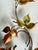Mid 20th Century Pair of Vintage Italian Tole Vine Wall Sculptures in Copper & Gold For Sale - Image 5 of 10