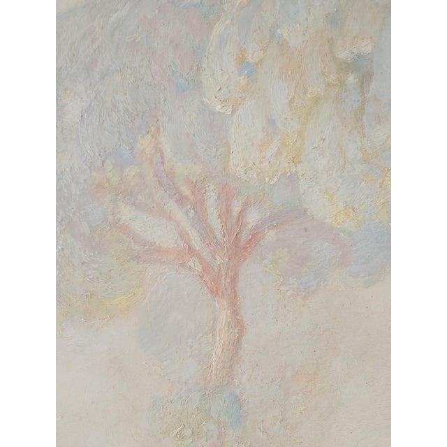 Early 20th Century Signed Tonalist Landscape Oil Painting, Framed For Sale - Image 4 of 7