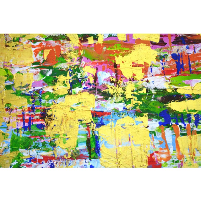 Expression With Gold 2. Original Contemporary Painting For Sale - Image 4 of 10