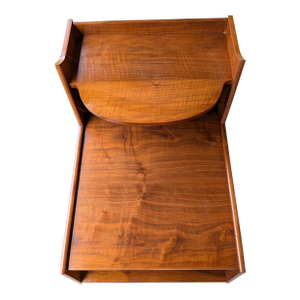 Kipp Stewart for Drexel Declaration Mid Century 2-Tier Nightstand.