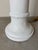 1980’s Vintage Plaster Floor Lamp in White Matte Gesso Finish For Sale - Image 10 of 12