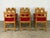 Mid-Century Modern Vintage Razorblade Dining Chairs in Oak by Henning Kjærnulf for Nyrup, 1960s, Set of 6 For Sale - Image 3 of 11