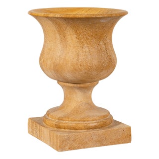 Maitland-Smith Jaisalmer Pedetal Vase For Sale