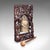 This is a vintage tea gong. An Oriental, mahogany framed dinner or prayer bell, dating to the Art Deco period, circa 1940....