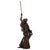 A Fine Japanese Meiji Period Antique Bronze Sculpture of a Samurai Warrior For Sale - Image 4 of 18