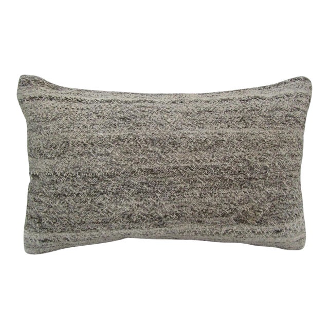 Handmade Natural Turkish Kilim Pillow Cover For Sale