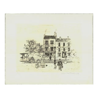 Michel Delacroix Paris Ii, 1990 - Signed For Sale