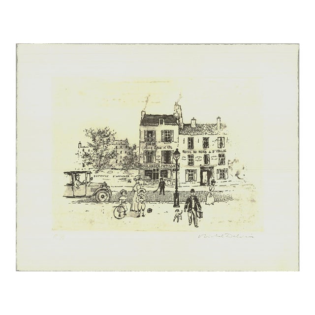 Michel Delacroix Paris Ii, 1990 - Signed For Sale