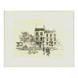 Michel Delacroix Paris Ii, 1990 - Signed