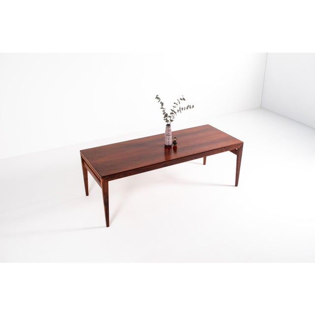 Danish Rosewood Coffee Table by Johannes Andersen for Silkeborg, 1960s For Sale - Image 11 of 17