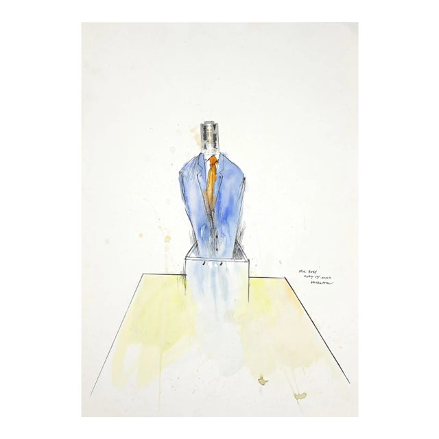 The Boss - Original Ink and Watercolor by Sergio Barletta - 2012 For Sale