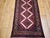 Vintage Persian Malayer Runner Rug, Hand-Knotted Wool, Geometric Pattern, 3x10, Ivory & Red For Sale - Image 11 of 15