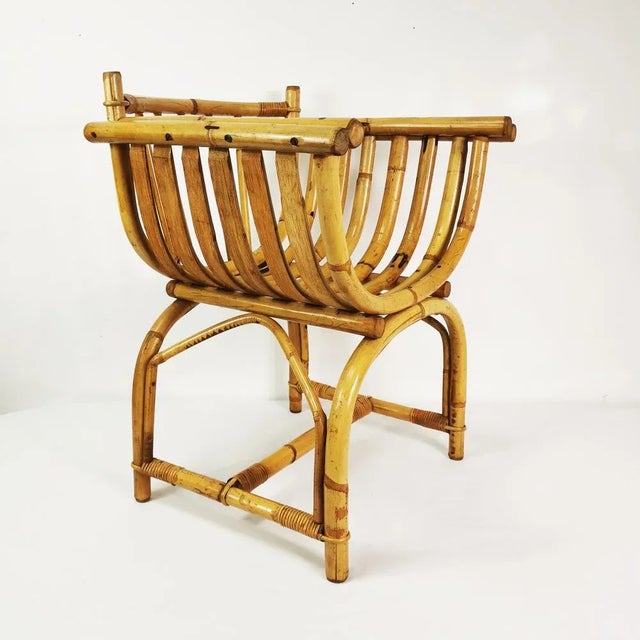 This armchair comes from Germany, 1950s. It is characterized by beautiful craftsmanship, a Mid-Century design. Made...