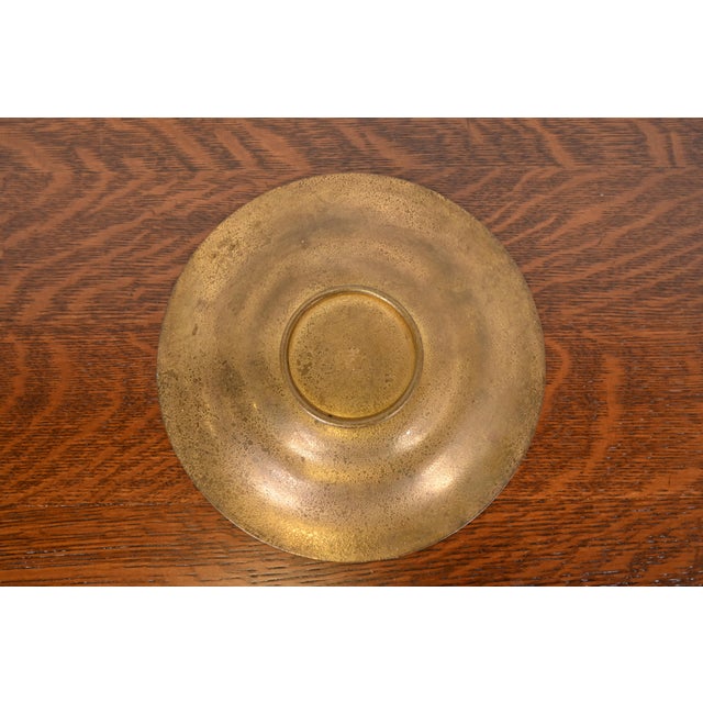 Tiffany Studios New York Bronze Shallow Bowl For Sale In South Bend - Image 6 of 9