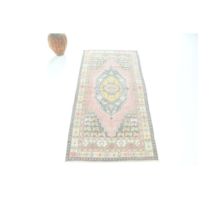 1960s Handmade wool and cotton rug in Turkish Anatolian Carpet, Vintage Area Rug, Turkish Vintage Anatolian Rug, Handmade...