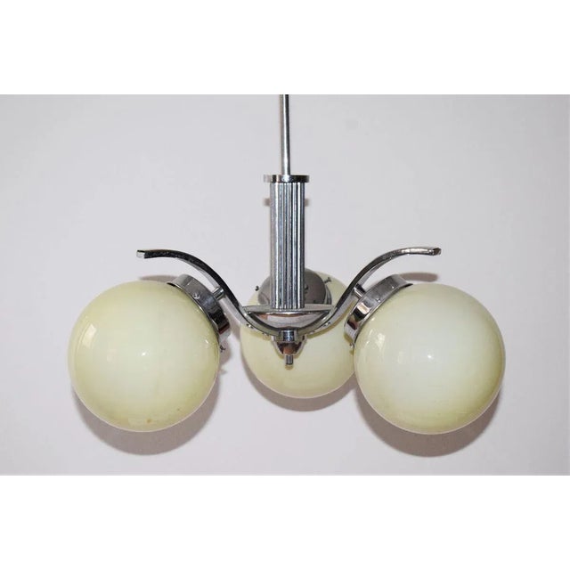 1930s Bauhaus Ceiling Lamp, 1930s For Sale - Image 5 of 6