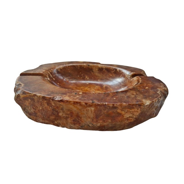 Red Vintage Italian Ashtray in Onyx, 1960s For Sale - Image 8 of 10