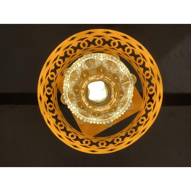 Vintage Space Age Hanging Lamp, 1970s For Sale - Image 16 of 17