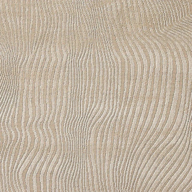 Rustic Sample - Schumacher Gunta Cut Velvet Fabric in Mushroom For Sale - Image 3 of 3
